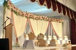 Curved Flower Mandap